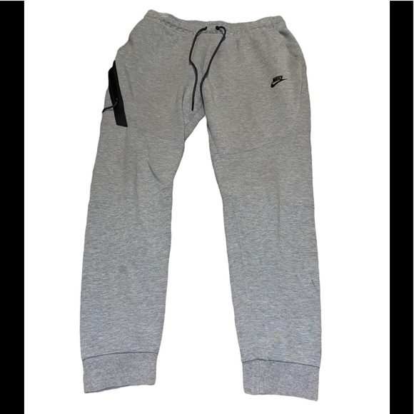 Nike Pants Nike Tech Fleece Mens L Grey Joggers Poshmark